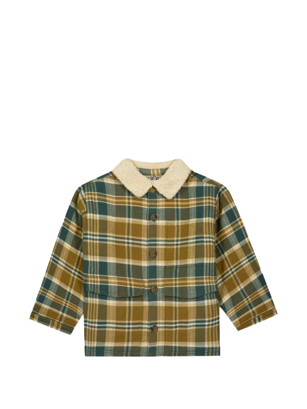 Bonton Pacha Outlander check jacket - Verde