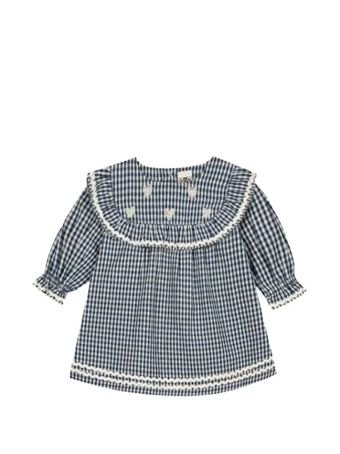 Bonton Maggie gingham mini dress