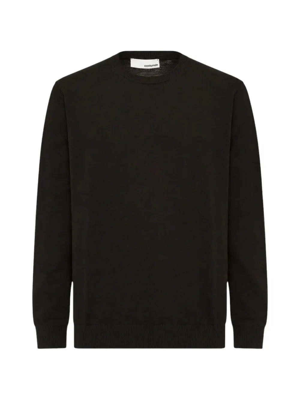 Costumein Rakesh fine-knit crew-neck wool sweater Bruin