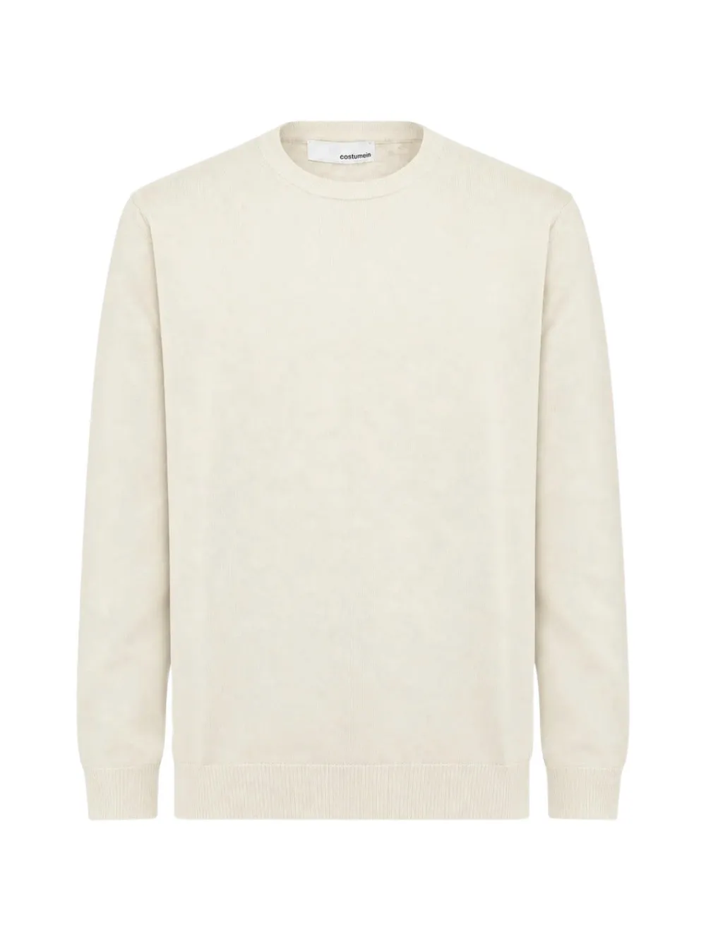 Costumein Rakesh fine-knit crew-neck wool sweater Wit