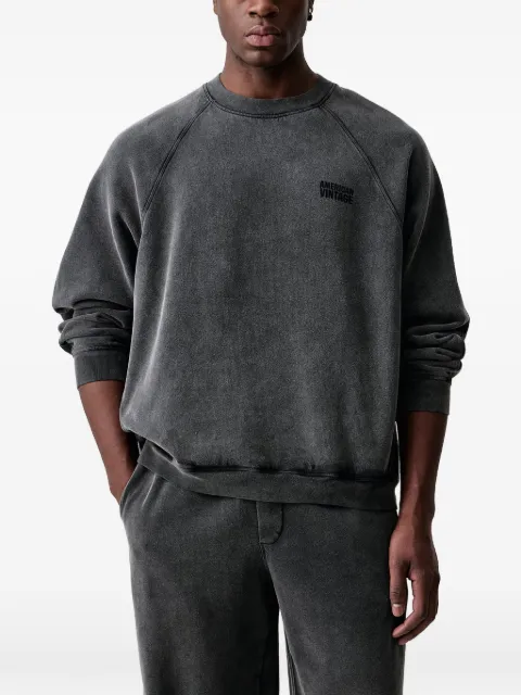 American Vintage Jitbay faded raglan-sleeve sweatshirt