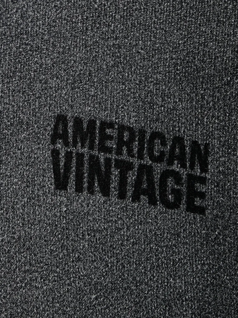 American Vintage Jitbay faded raglan-sleeve sweatshirt Grijs