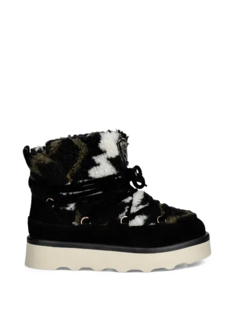 Blauer Doyle 01 camouflage-print ankle boots