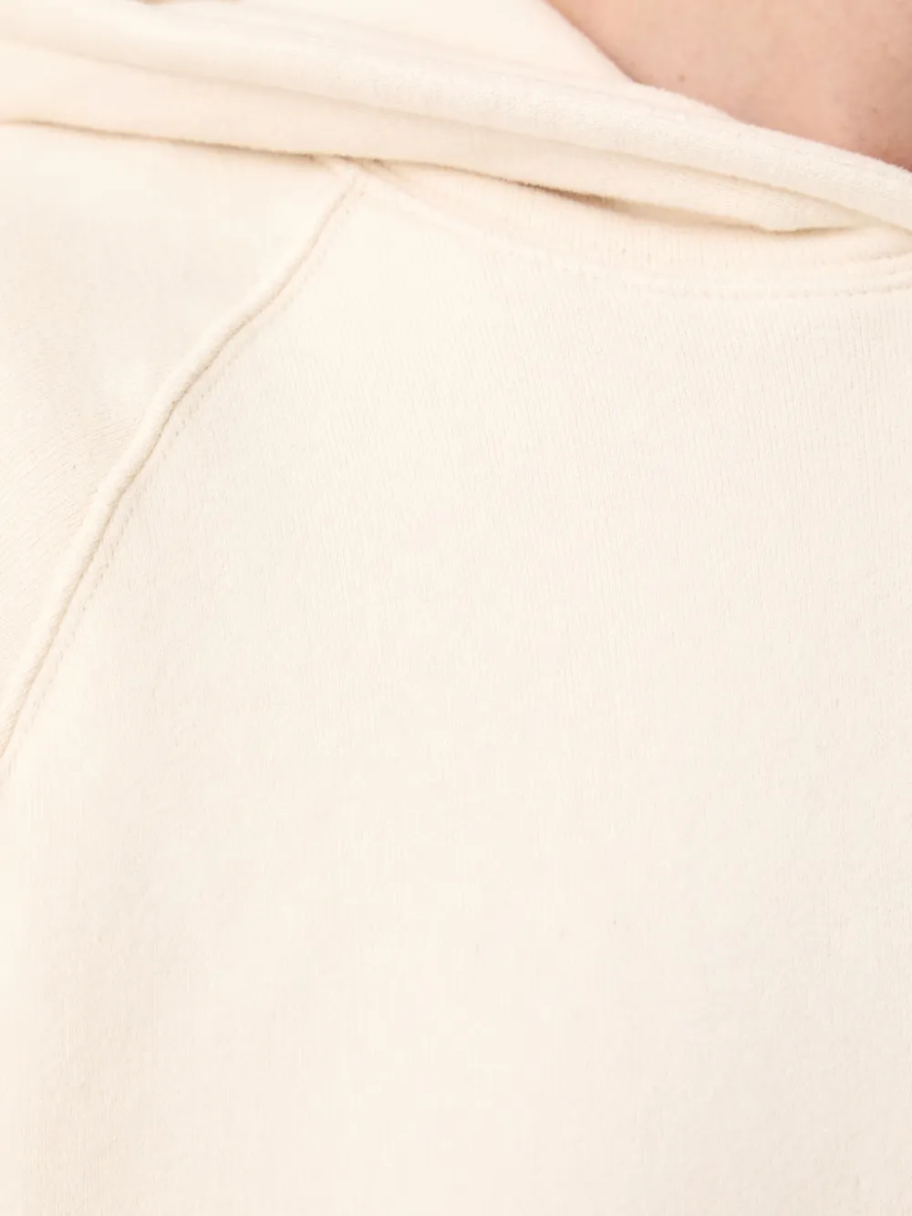 American Vintage Hoodie met raglan mouwen Beige