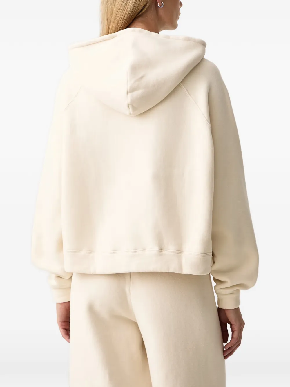 American Vintage Hoodie met raglan mouwen Beige