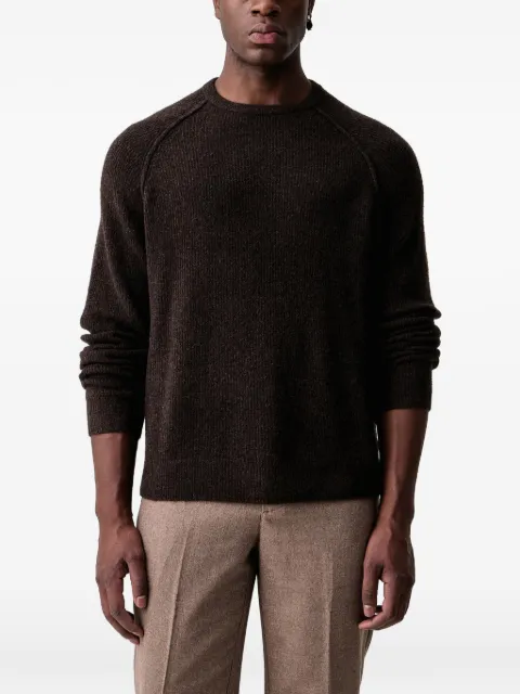 American Vintage Damsville raglan-sleeve ribbed-knit sweater