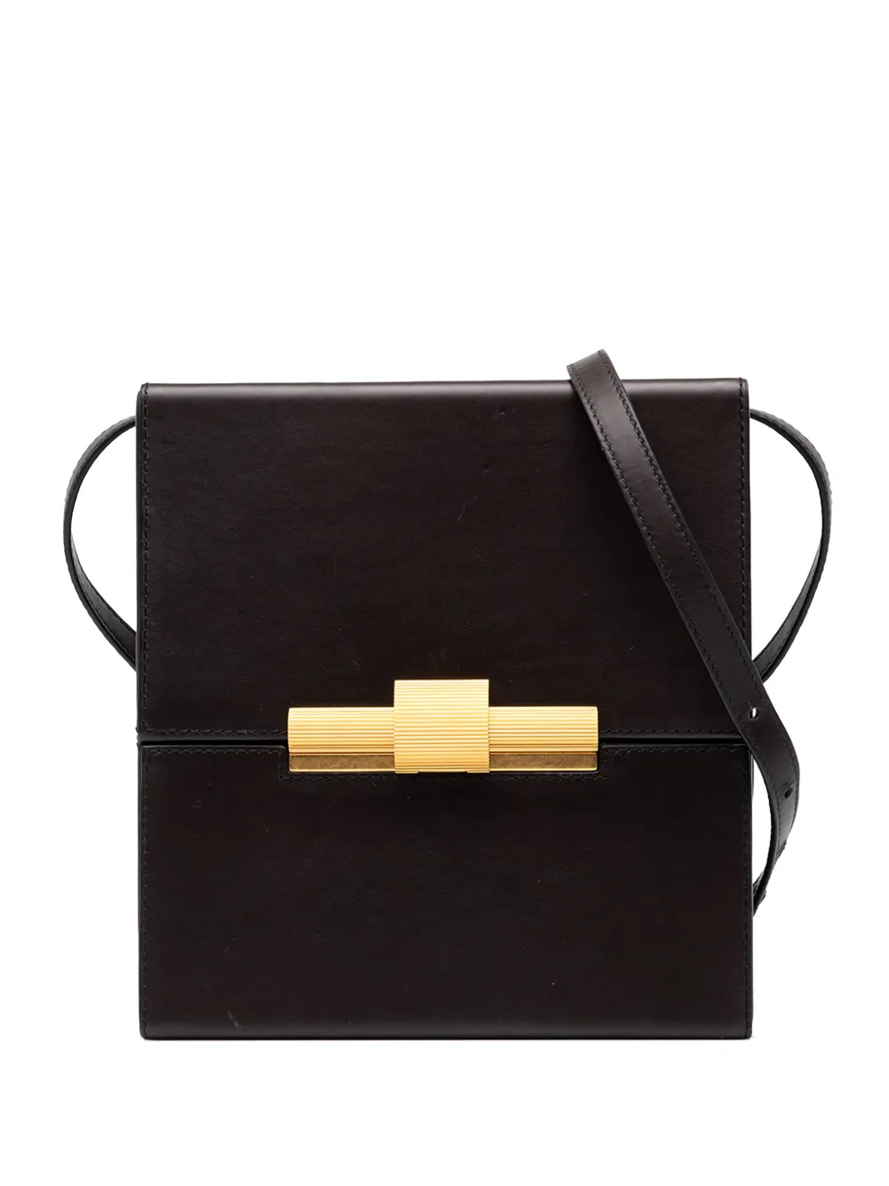 Bottega Veneta Pre-Owned 2010-2026 Calfskin Daisey crossbody bag - Brown
