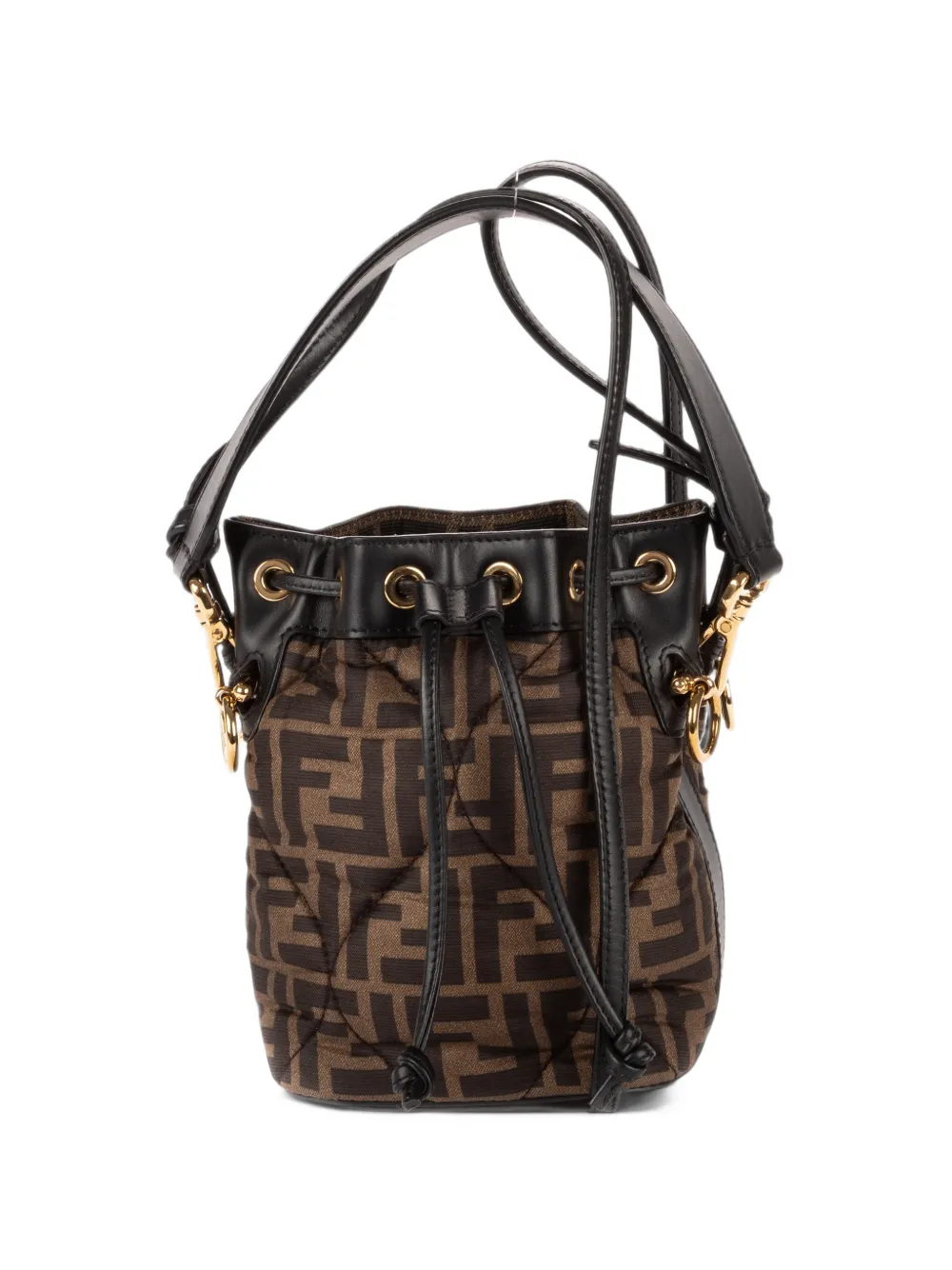 Fendi Pre-Owned Mon Tresor Zucca bucket bag - Brown