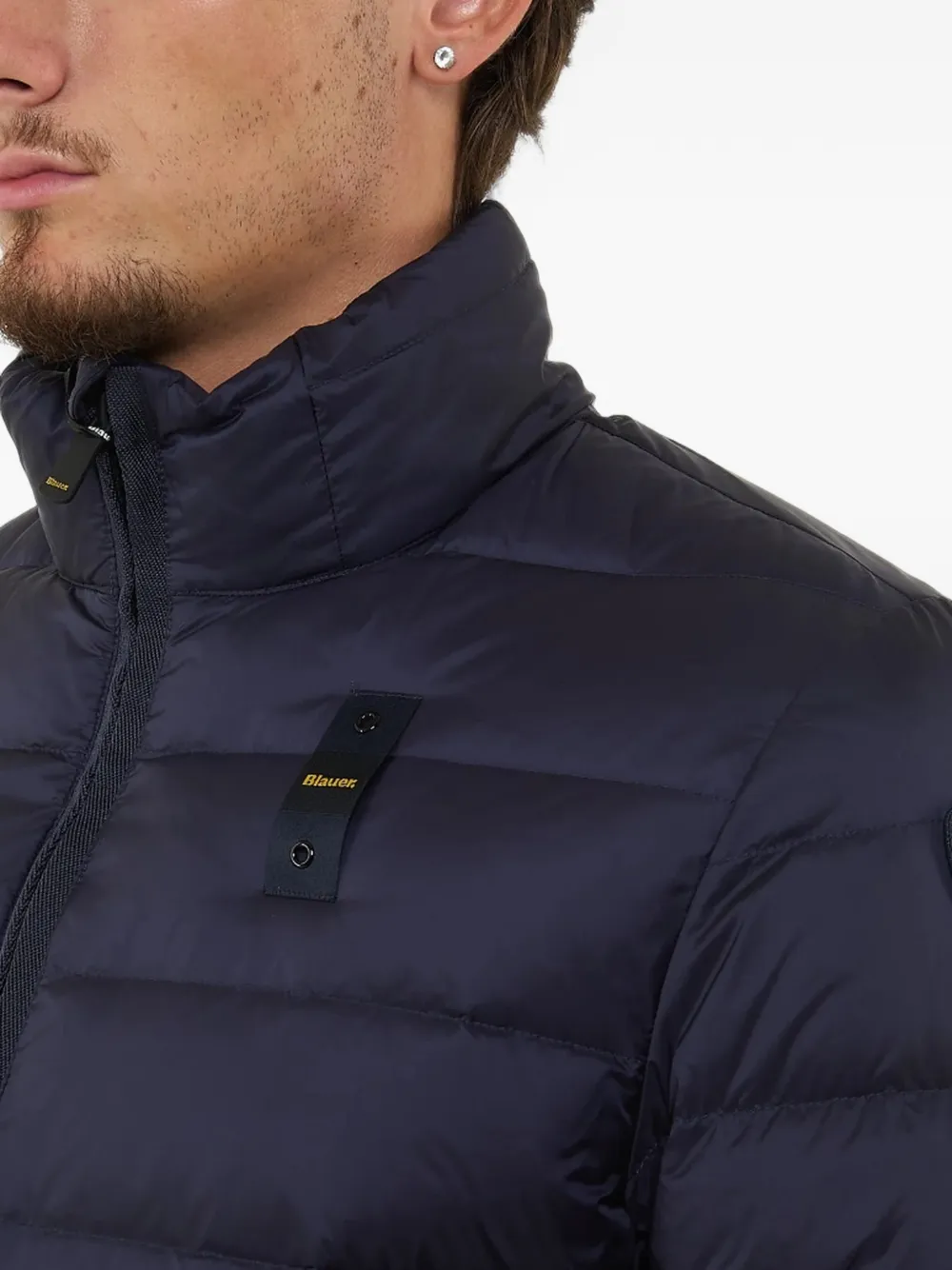Blauer Austin quilted jacket Blauw