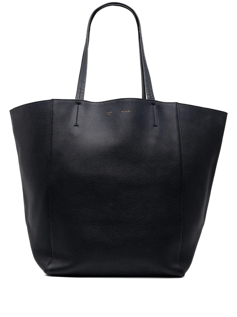 Celine Pre-Owned 2012 Grained Calfskin Horizontal Cabas tote bag - Schwarz