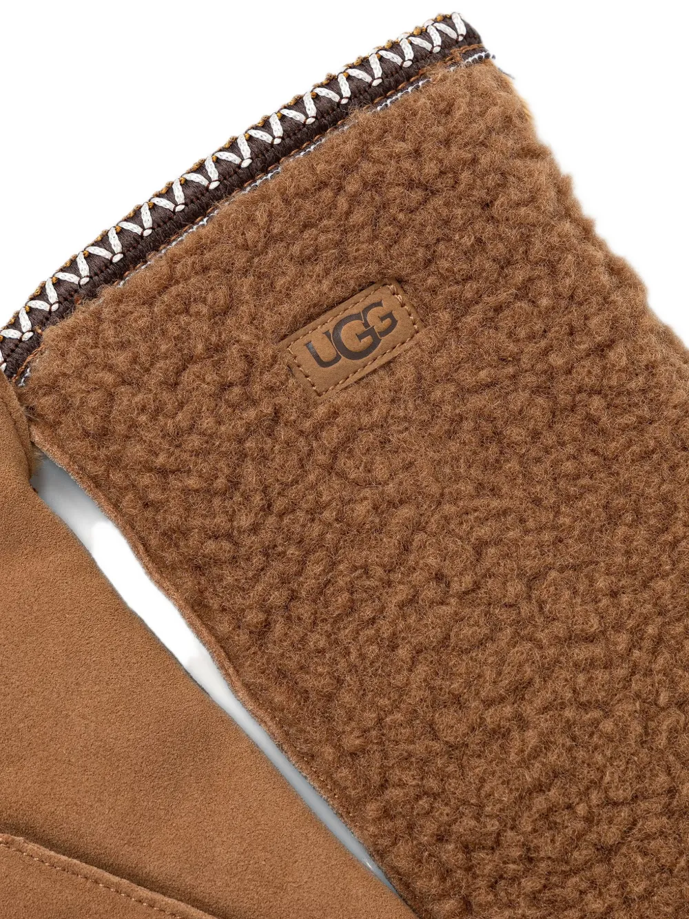 UGG braid mitten Bruin