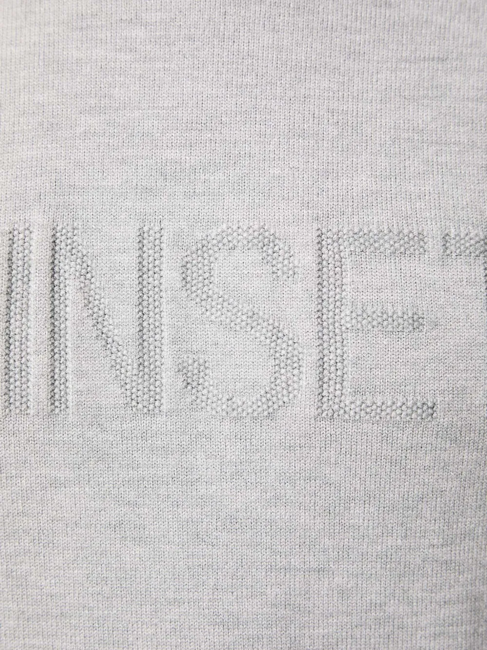 TWINSET logo raglan-sleeve sweater Grijs