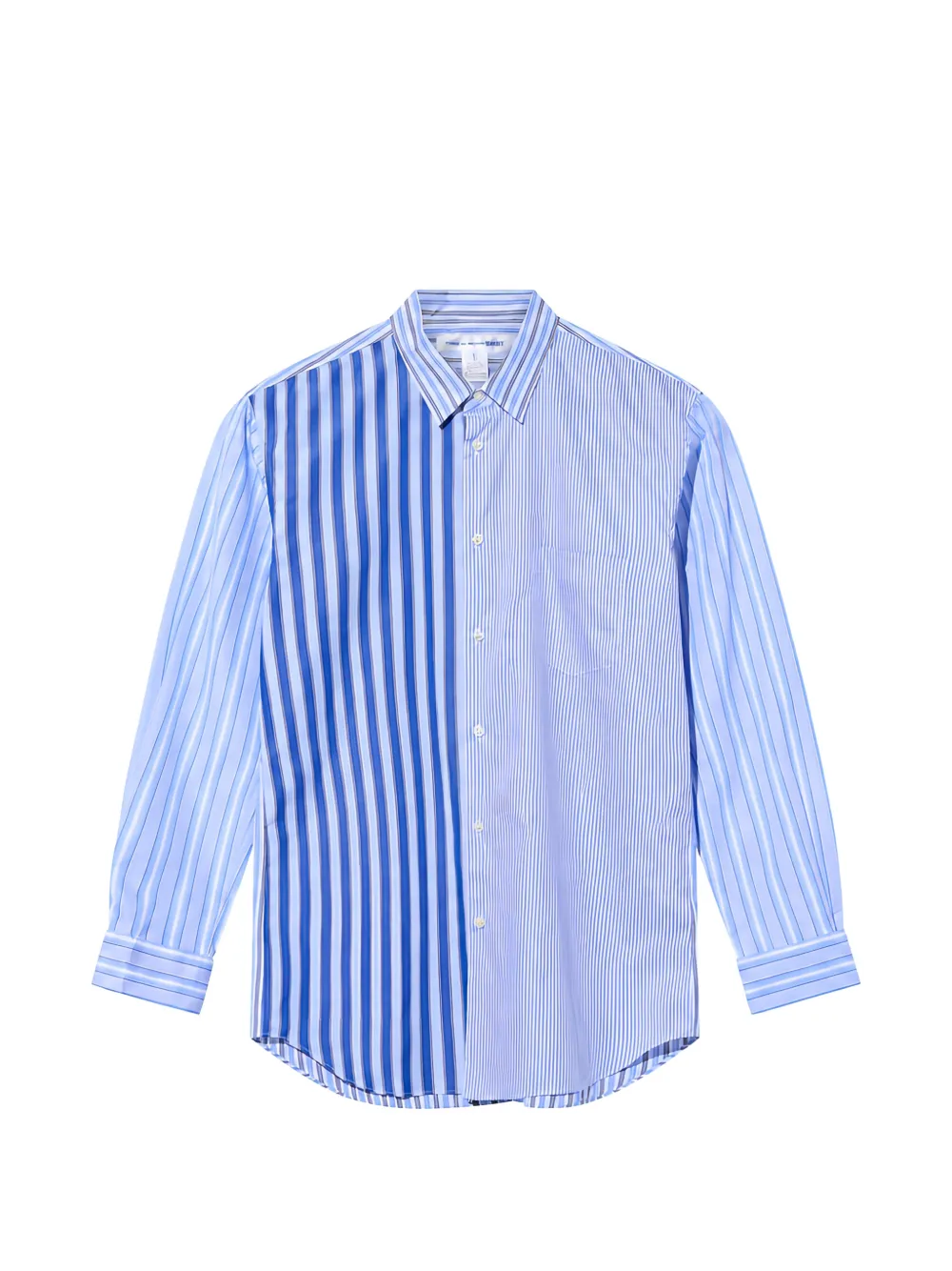 Comme Des Garçons Shirt Gestreept overhemd Blauw
