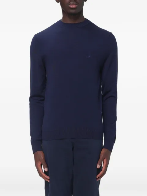ETRO suéter con logo bordado