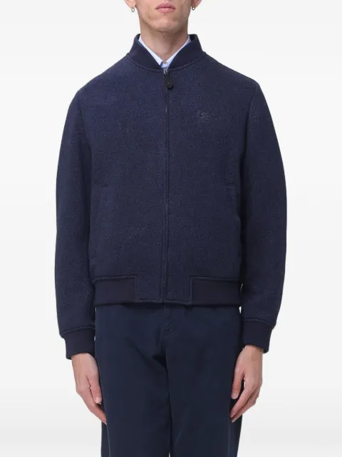 ETRO paisley-patterned bomber jacket
