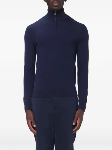 ETRO quarter-zip knitted sweater