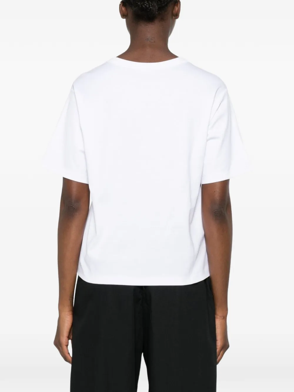 SHIRT C ZERO jersey-texture T-shirt Wit