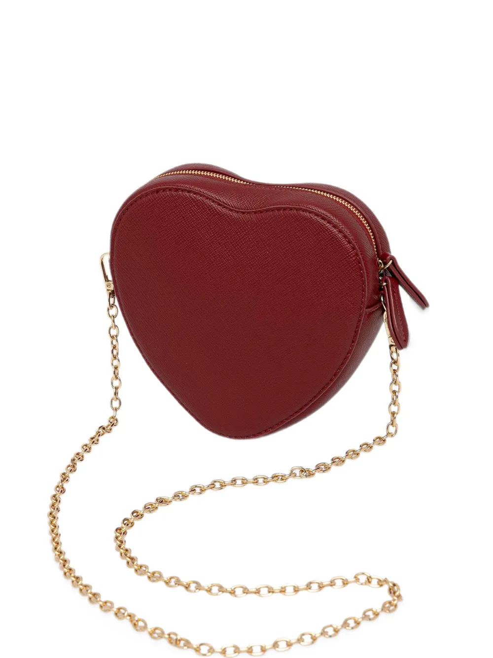 TWINSET mini heart-shaped bag with shoulder strap - Rosso