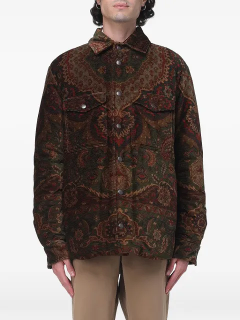 ETRO Paisley-print corduroy jacket