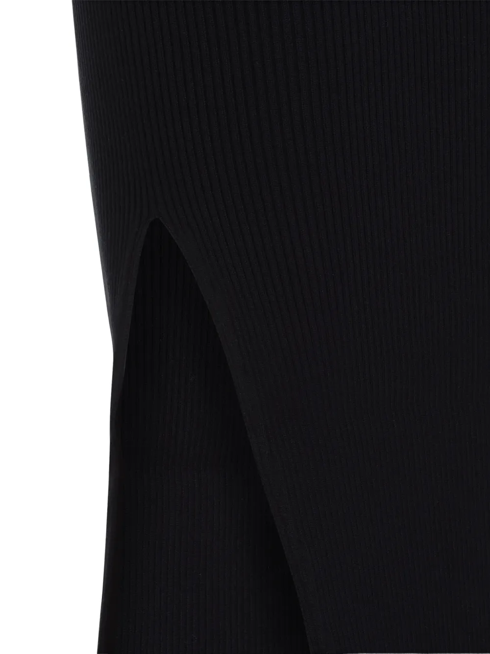 Rick Owens Athena one-shoulder dress Zwart