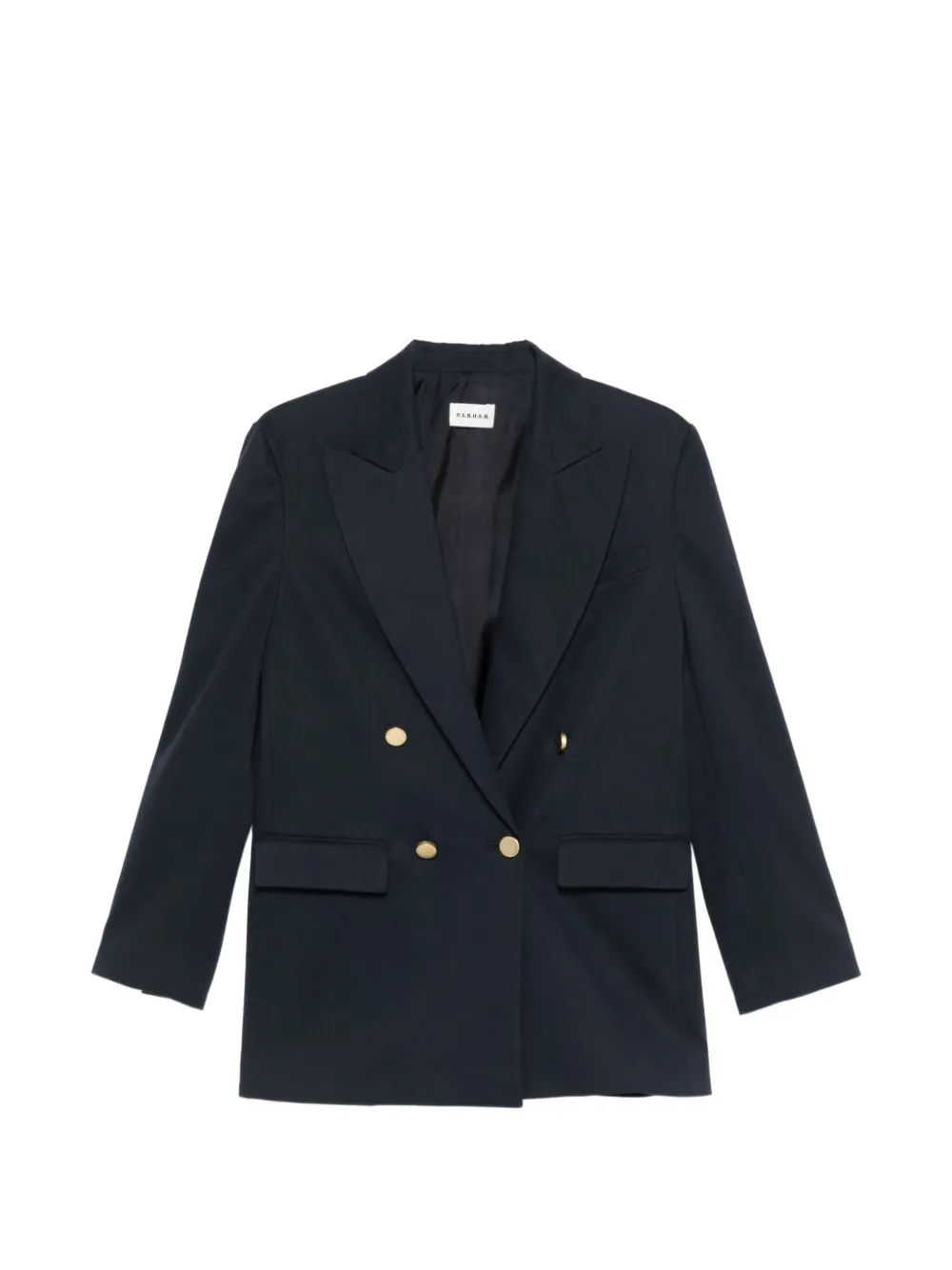 P.A.R.O.S.H. double-breasted peak-lapel blazer - Blue