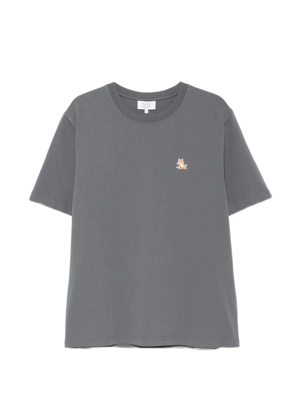 MAISON KITSUNE KIDS Chillax Fox T-shirt Grijs