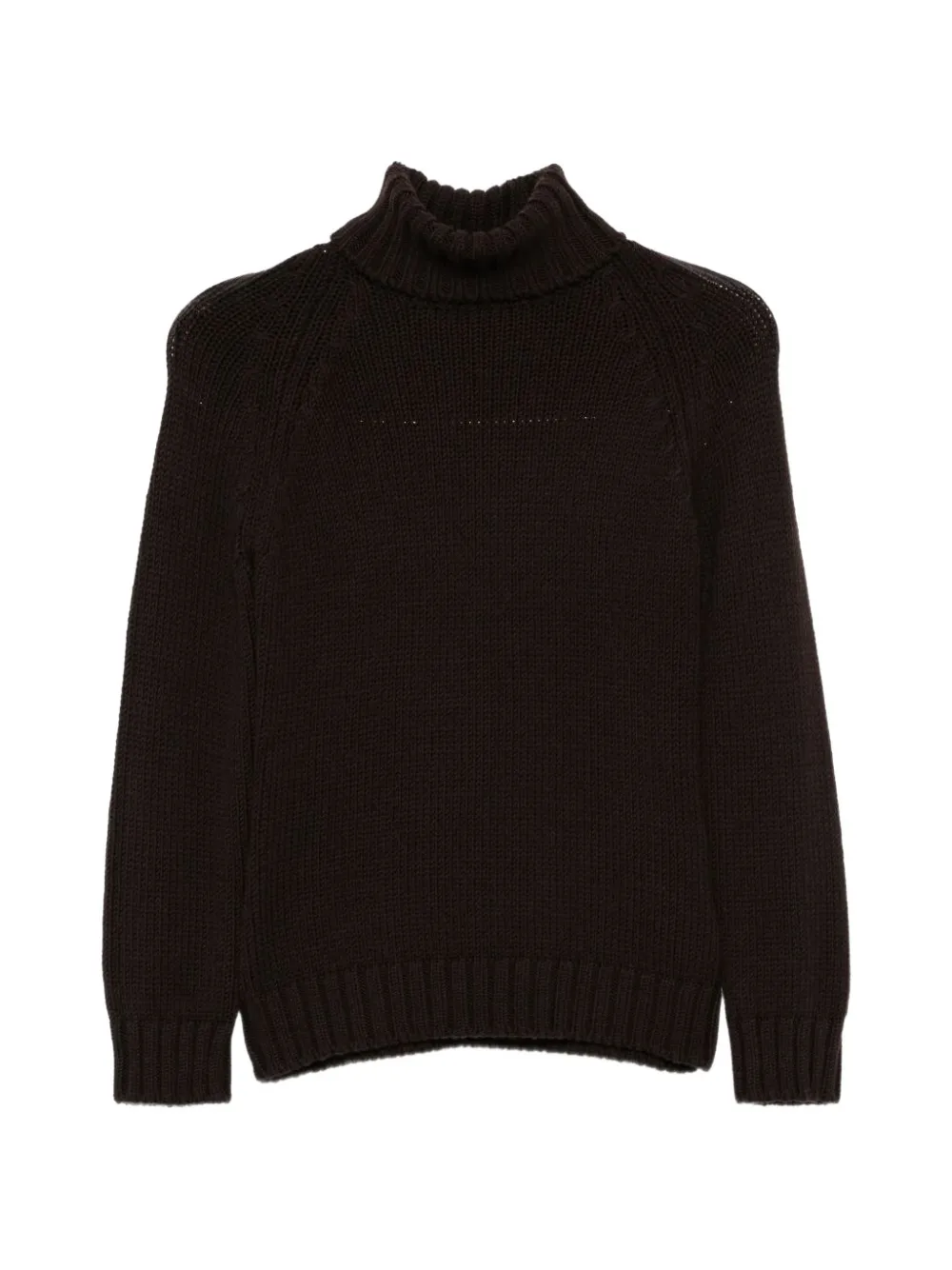 Base Milano ribbed-knit roll-neck sweater - Nero