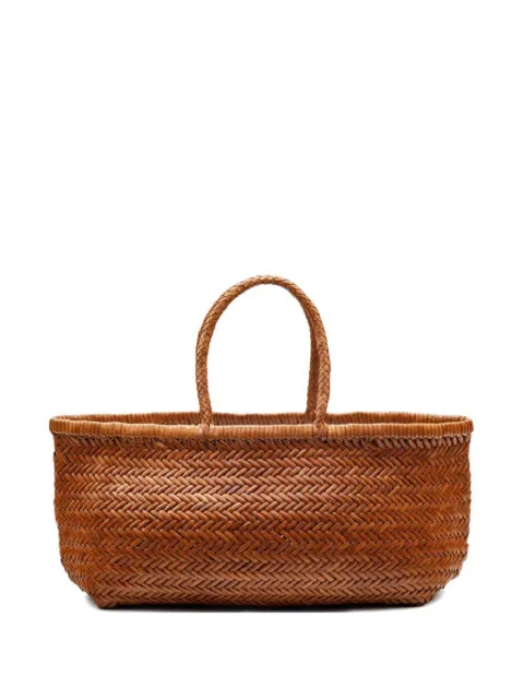 DRAGON DIFFUSION woven leather tote bag