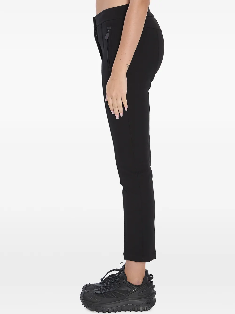 Moncler Grenoble slim-cut ski pants Zwart