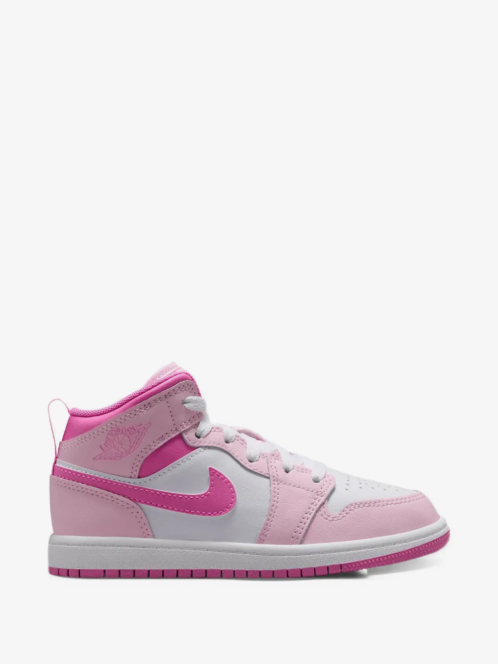 Nike Kids 에어 조던 1 미드 스니커즈