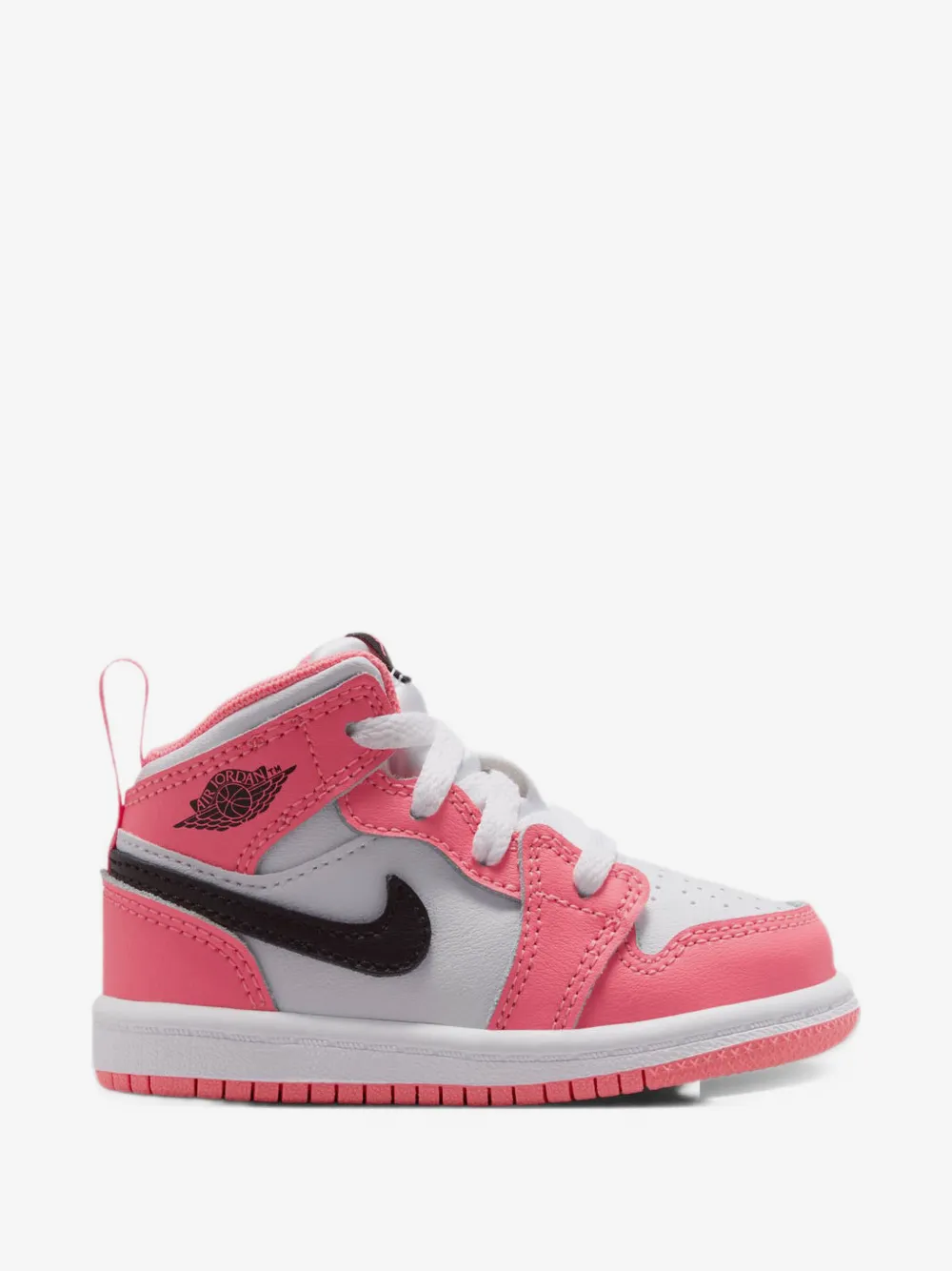 Nike Kids 에어 조던 1 미드 스니커즈