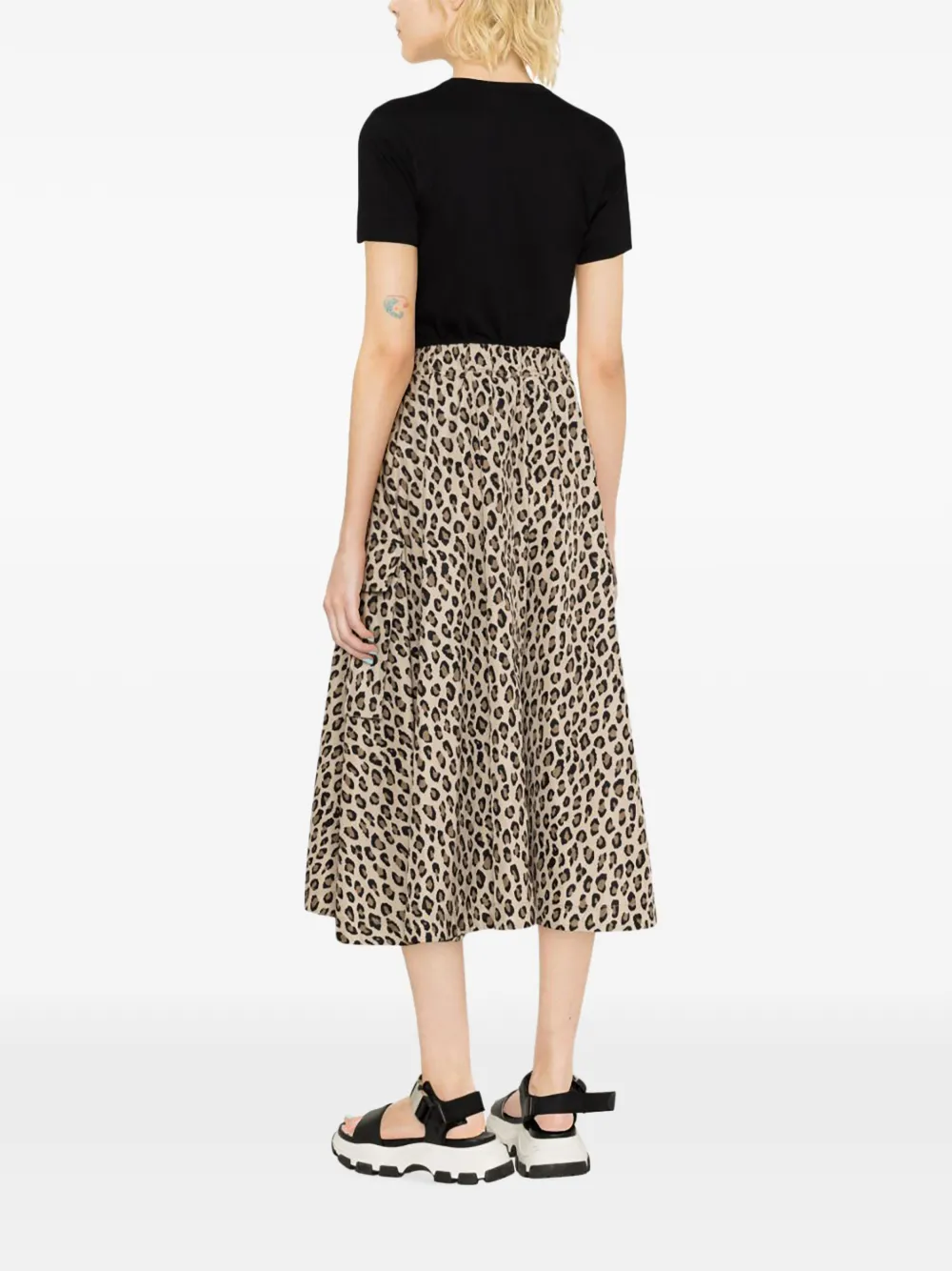 Comme Des Garçons Play heart-patch T-shirt Zwart