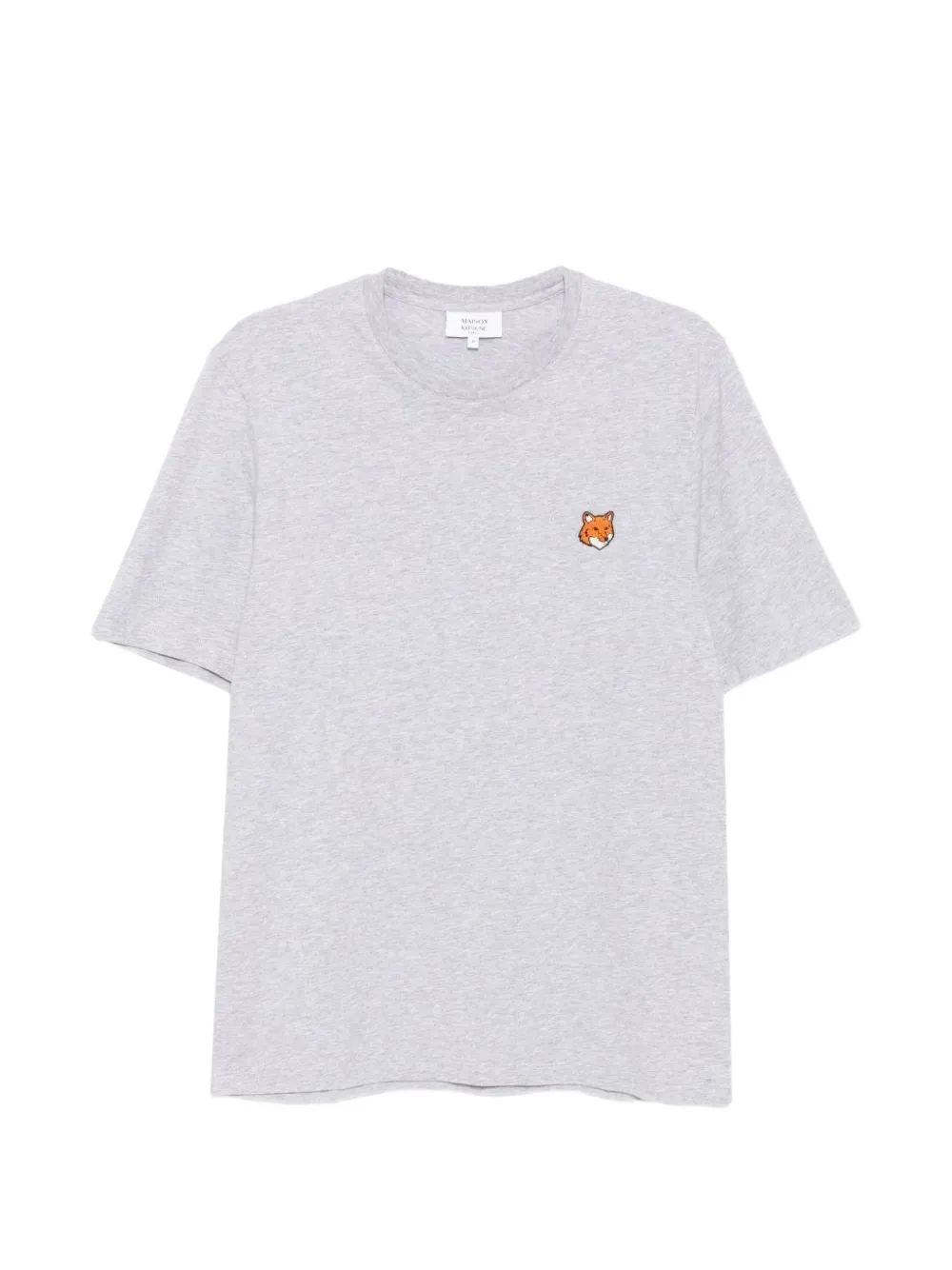 MAISON KITSUNE KIDS Fox Head T-shirt Grijs