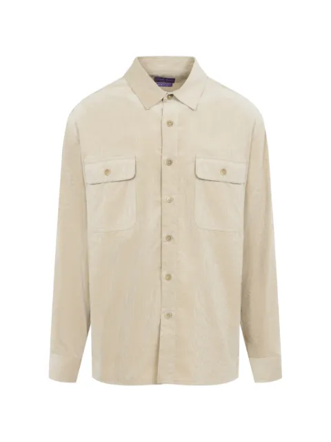 Ralph Lauren Purple Label Sea Island cotton corduroy shirt