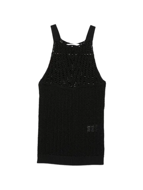 IRO camiseta Lalita de tejido calado