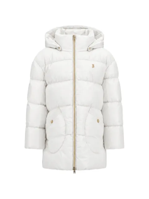 Herno Kids A-shape quilted coat