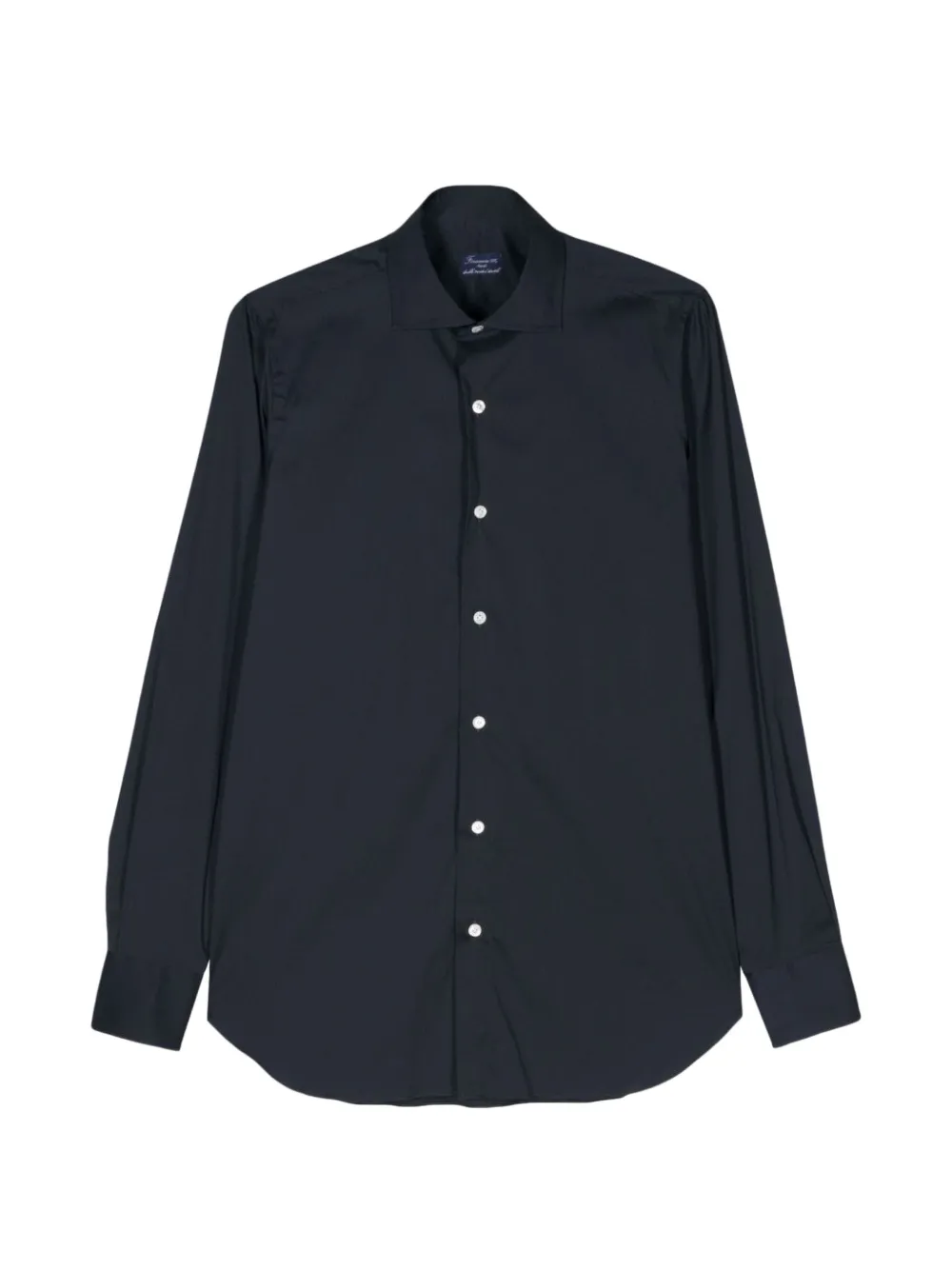 Finamore 1925 Napoli classic-collar long-sleeve shirt - Blu