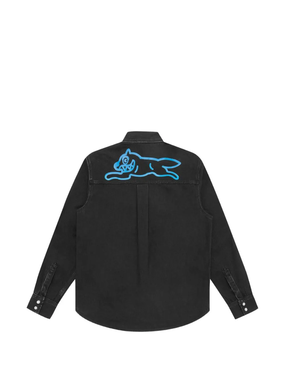 Billionaire Boys Club Running Dog denim shirt Zwart