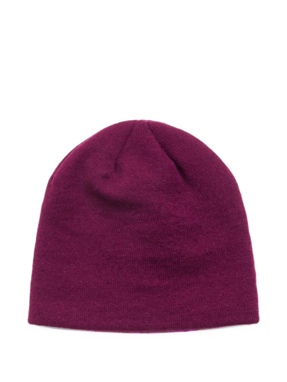 Stüssy Geborstelde muts met intarsia-logo Paars