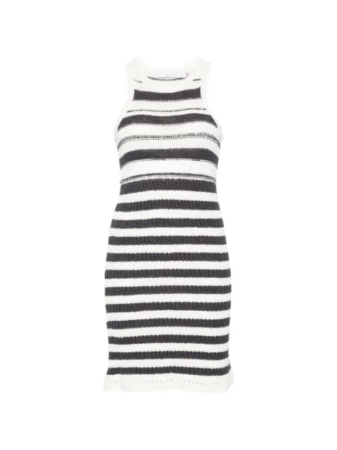 IRO vestido corto Miyana a rayas con espalda racer