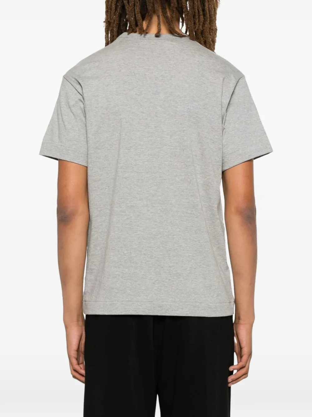 Comme Des Garçons Play T-shirt met logoprint Grijs
