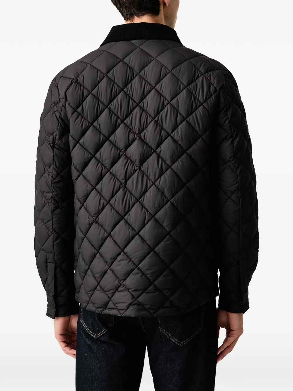 Save The Duck Firmin quilted jacket Zwart