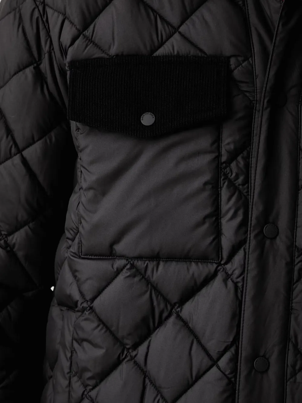 Save The Duck Firmin quilted jacket Zwart