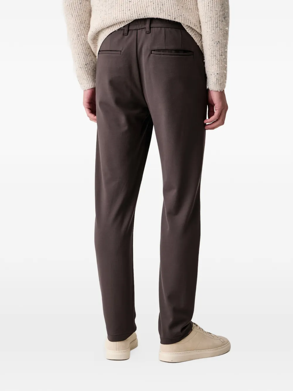 Marc O'Polo Morot Jogger elasticated-waistband straight-leg trousers Bruin