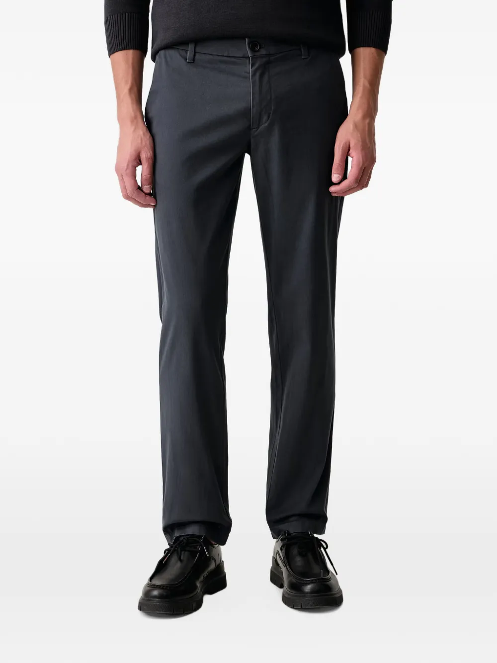 Marc O'Polo Mads straight-leg chino trousers Grijs