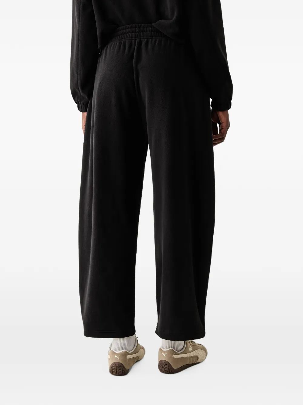 PUMA drawstring-waistband track pants Zwart