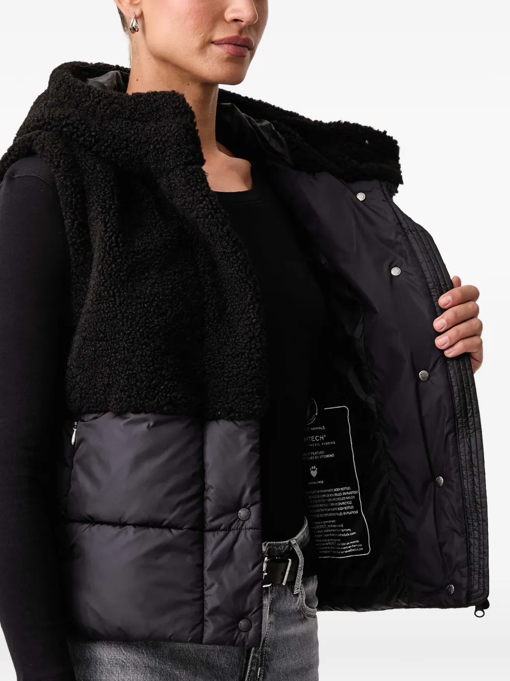 Save The Duck Lucinda gilet Zwart