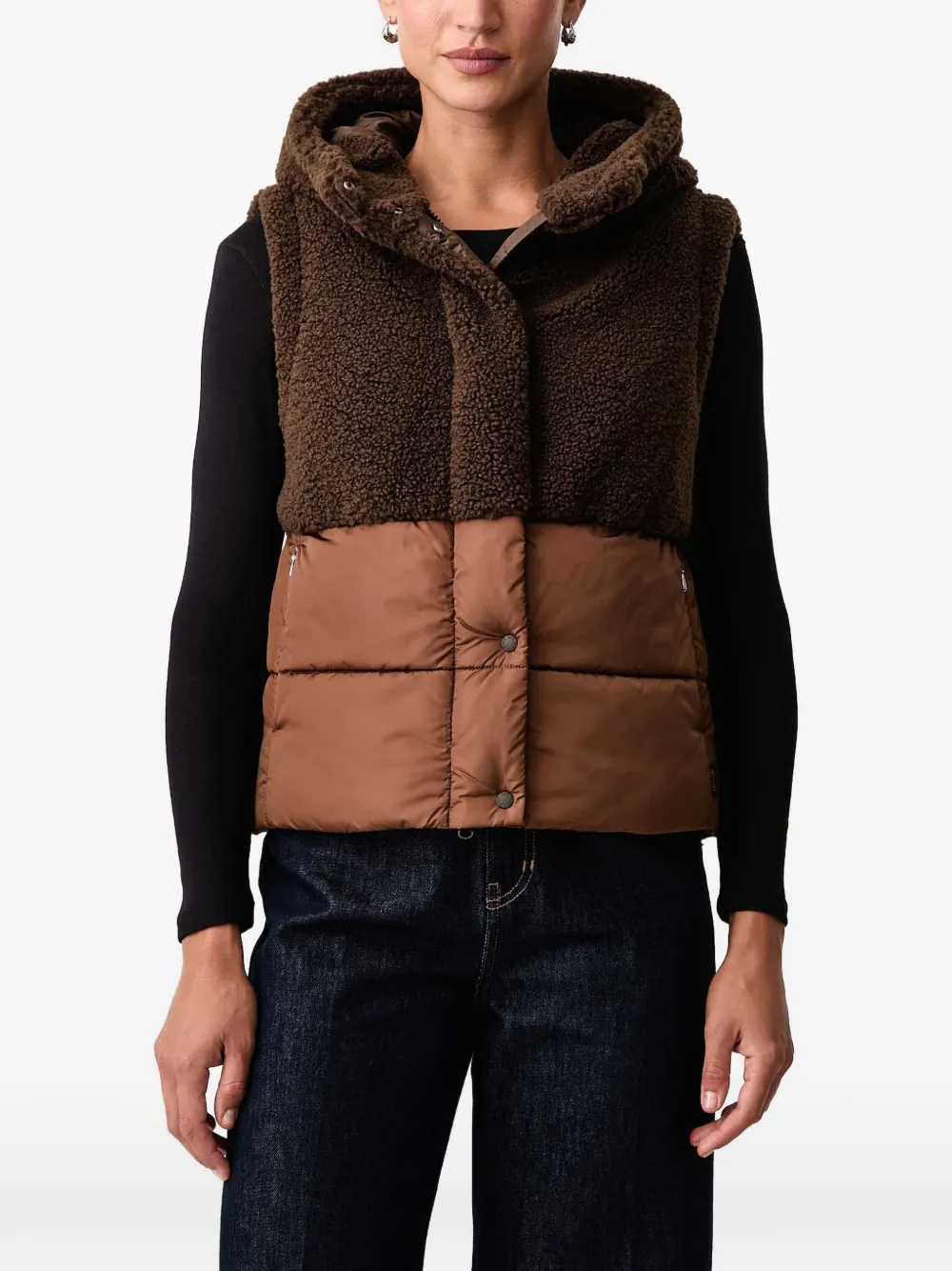 Save The Duck Lucinda gilet Bruin