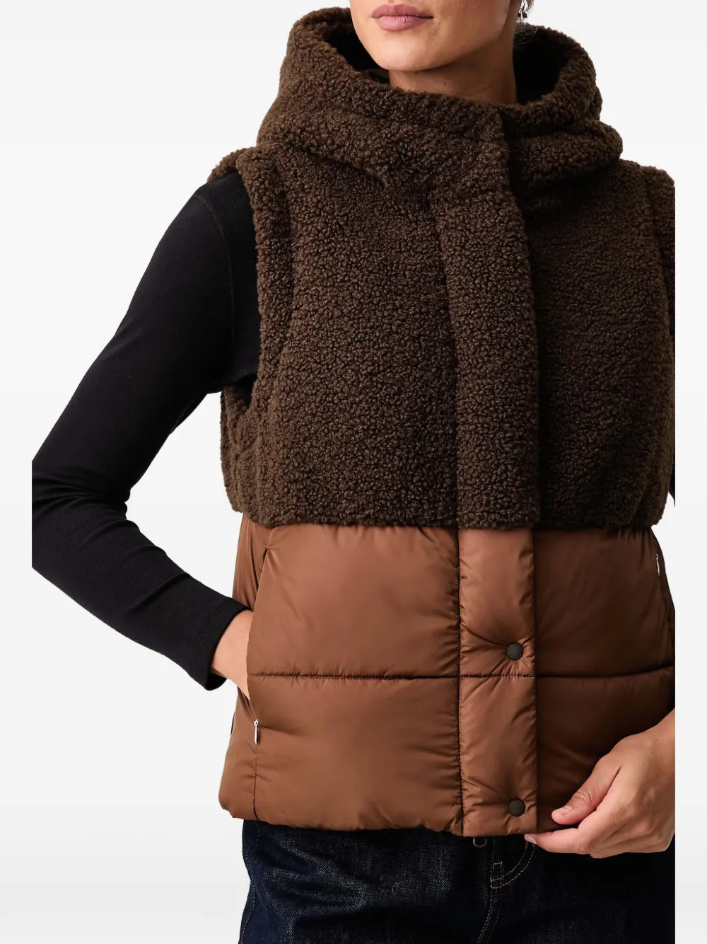 Save The Duck Lucinda gilet Bruin