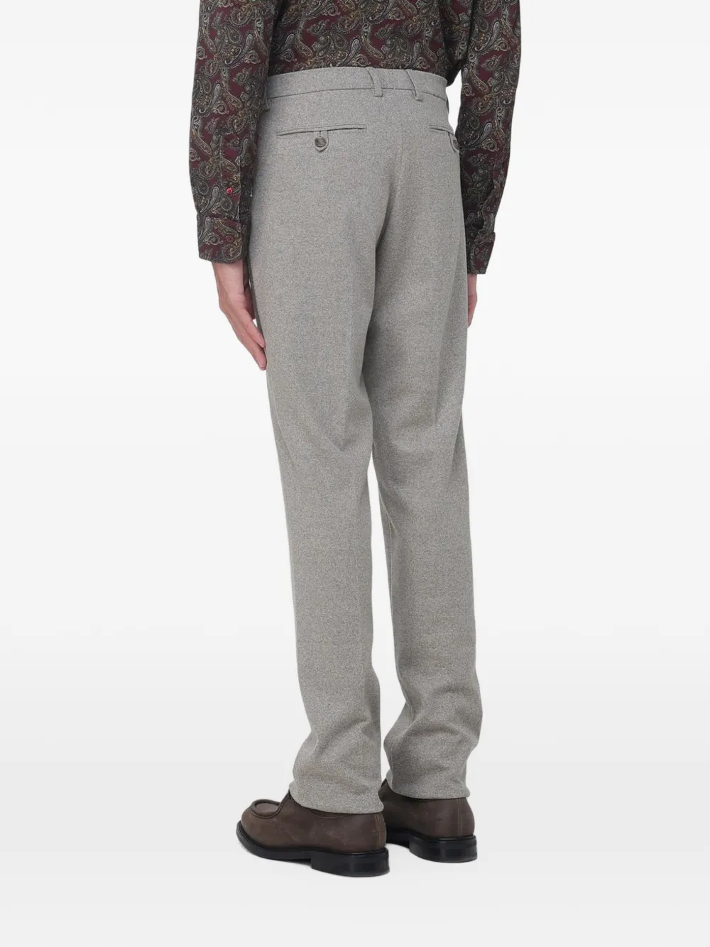 ETRO Geplooide pantalon Grijs